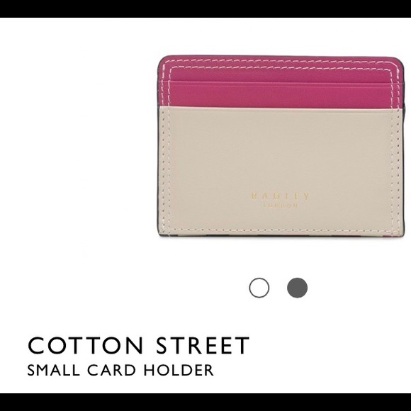 NWT Radley London Cotton Street Card Holder - Picture 2 of 3